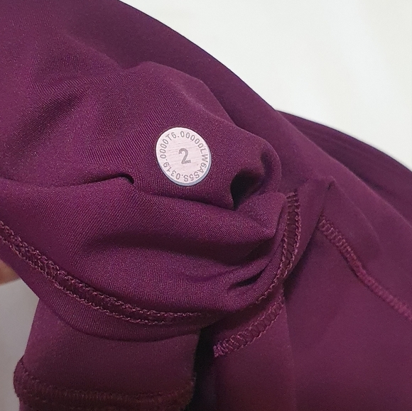 Lululemon Fast & Free Crop II Nulux 19" in Dark Adobe SZ 2 - Picture 12 of 12